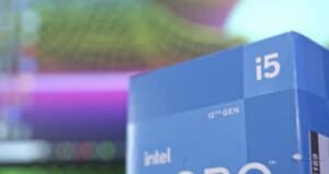 Intel core i5 blue box